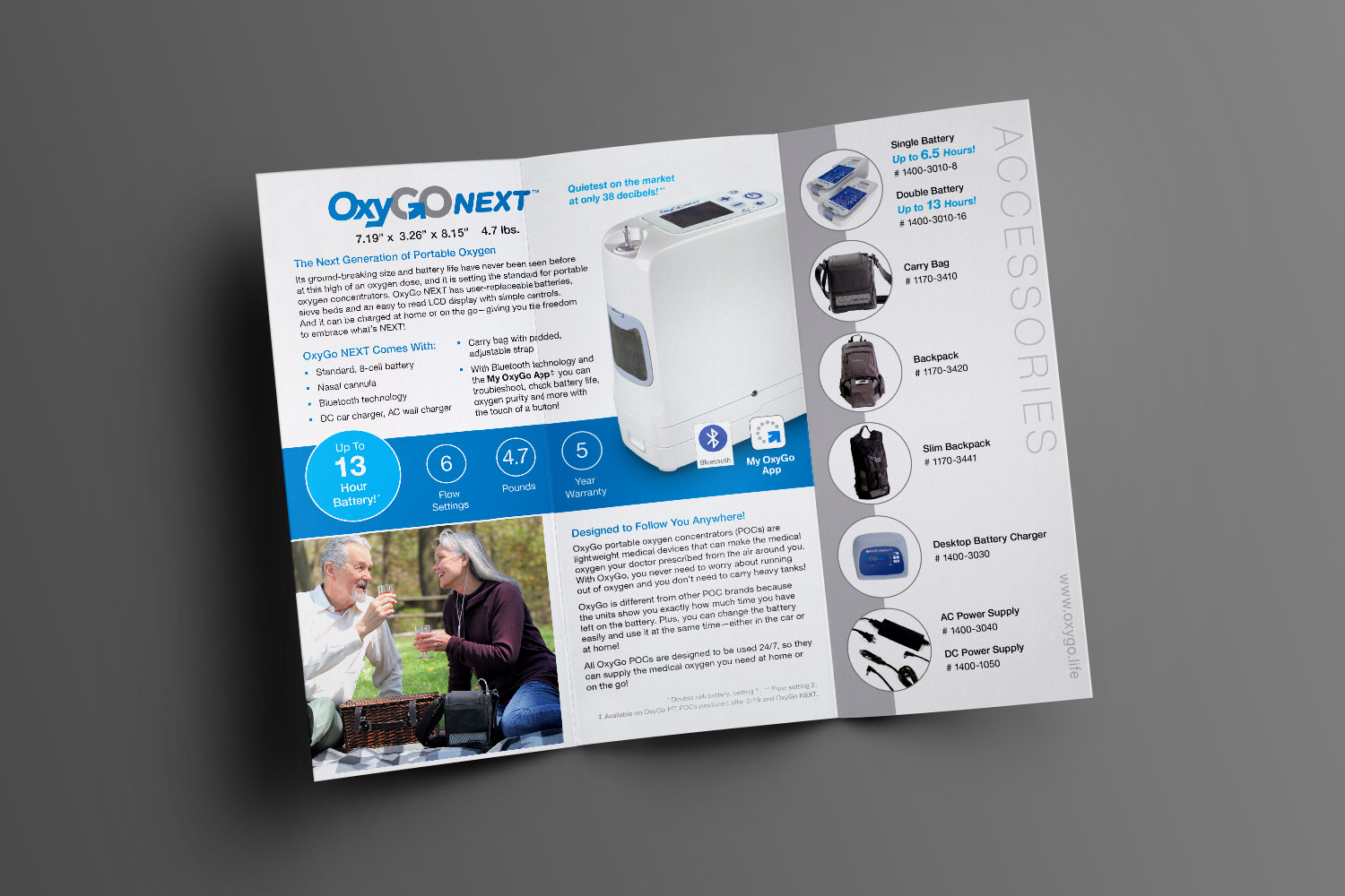 OxyGo Trifold Brochure