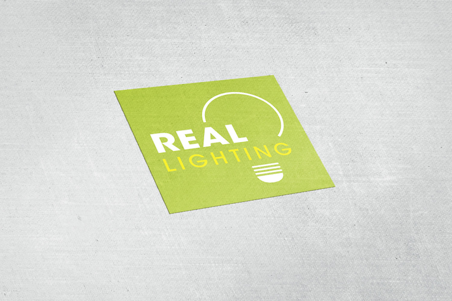 Real Lighting logo design