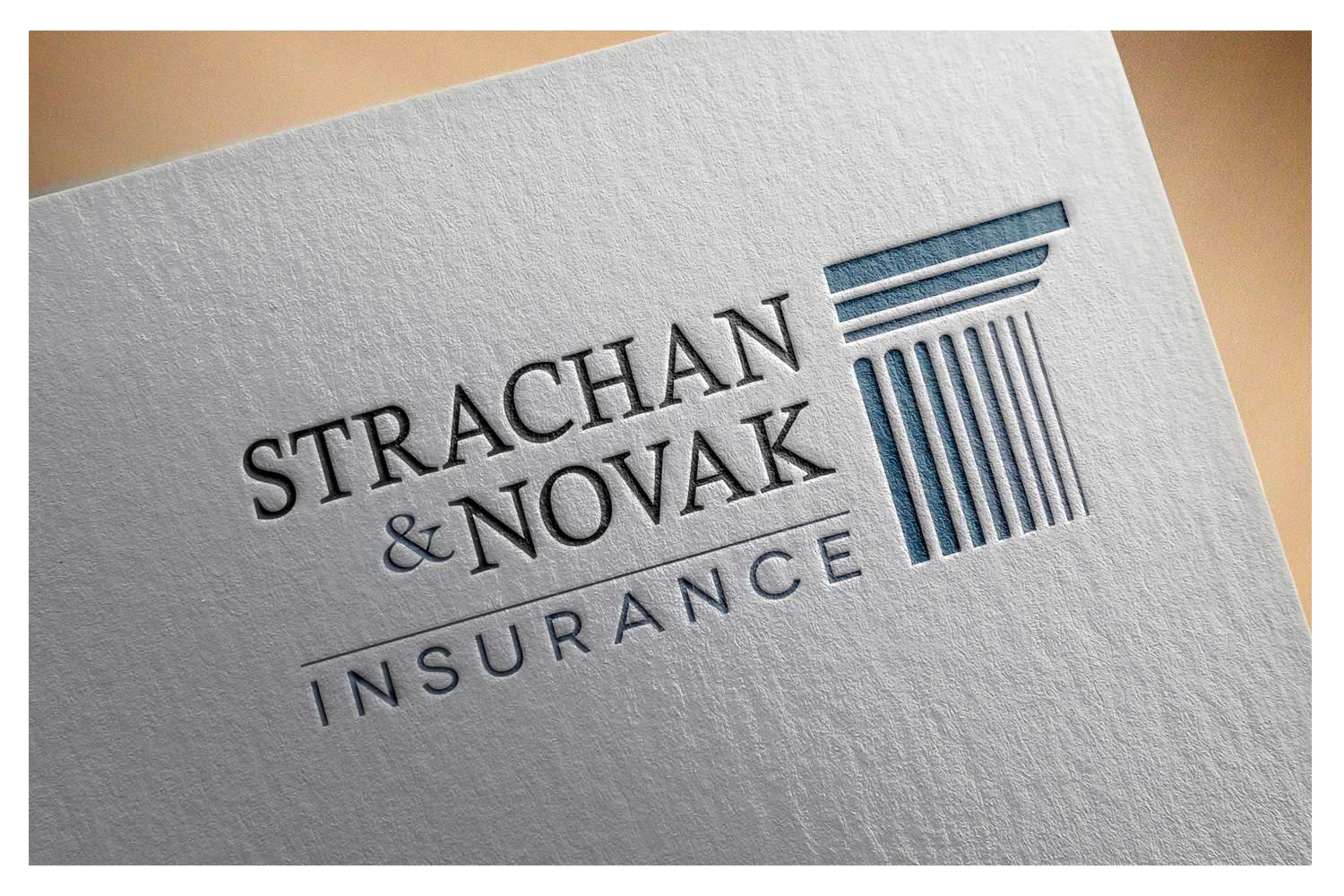 Insurance company logo design
